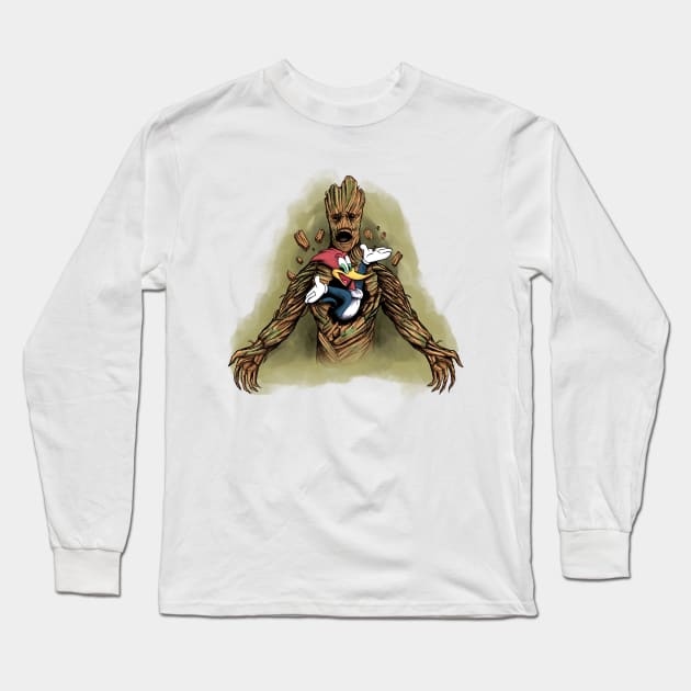 Woody Woodpecker Long Sleeve T-Shirt by RedBug01